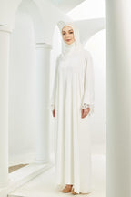Layla Abaya [ Off White ]