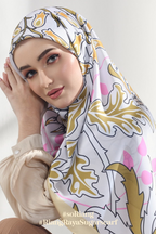 YES DEFECT - (Square Scarf) Rindu - Kuntum