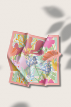 YES DEFECT - ( Square ) Bloom Flair In Premium Voile Cotton ( KAWAII )