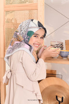 (KidsSquare ) RUMA Voile Scarf - Emerald