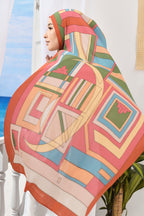 YES LIMITED EDITION ( Full Pleats ) RONA Wide Pleated Shawl ( Kak Lang )