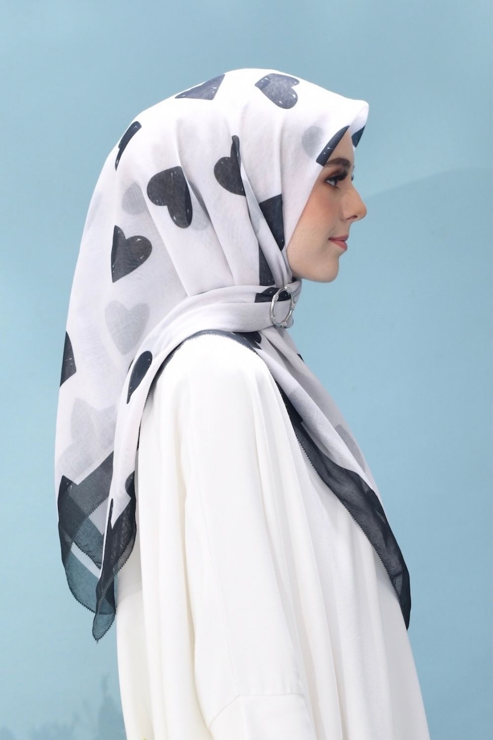 YES DEFECT - SQ Cotton Voile In Heart&Roll