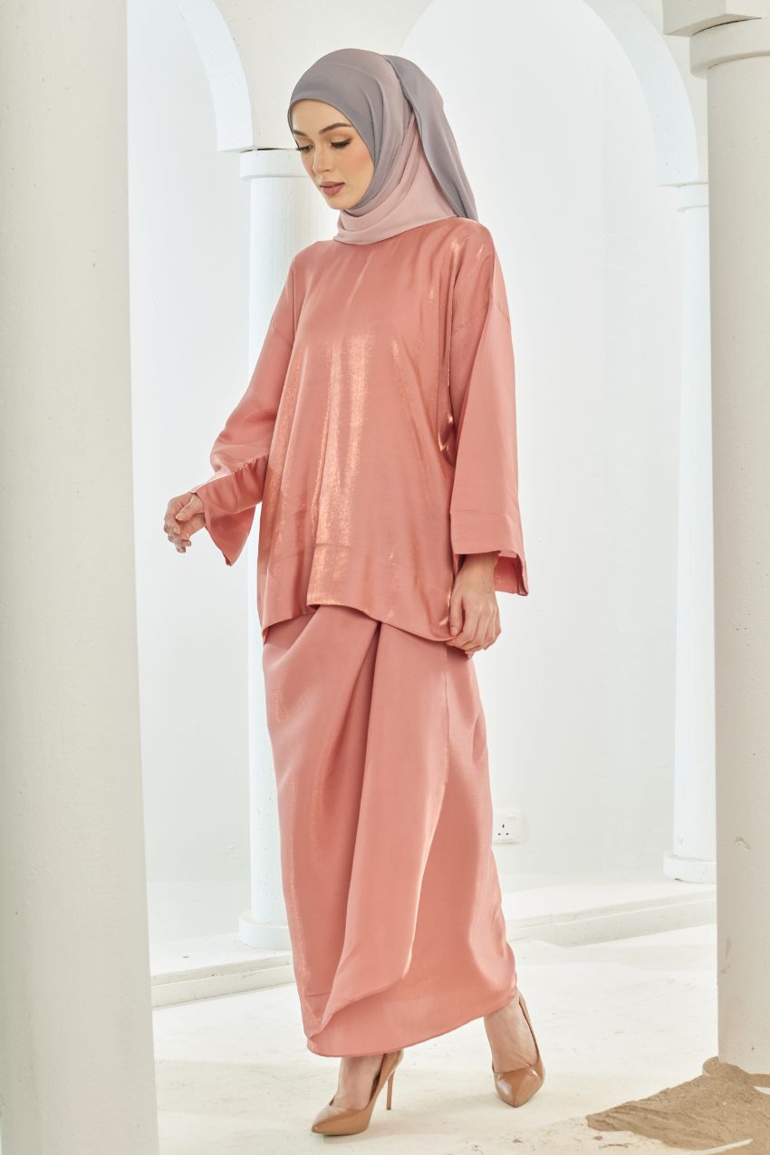 TheSugarEdit Olivia Pareo Set( Peachy )