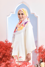 YES DEFECT - ( Japanese Voile Vol2 Square Scarf ) Riang Raya in ( BERGAYA )