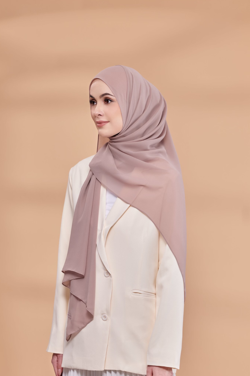 Emily Lux Chiffon ( Early Rise - Cappuccino )