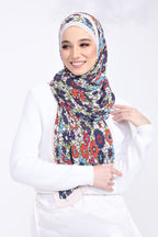 Sample ( Full Wide Pleats Shawl ) FlowerPower - CATS