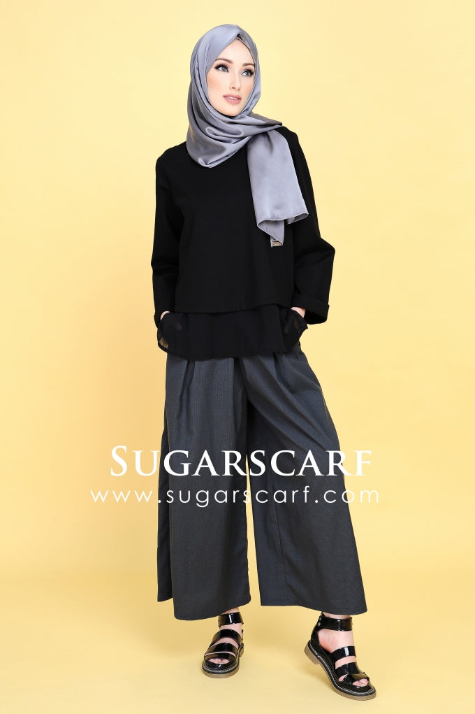 Kayla Top Black - Sugarscarf
