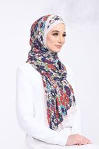 Sample ( Full Wide Pleats Shawl ) FlowerPower - CATS