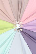 YES DEFECT - Madison Classic Lux Chiffon Semi Instant In Twilight ( Grape )