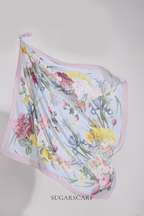 YES ( Square ) Bloom Flair In Premium Voile Cotton ( Secret Charm - LADY DAPHNE )