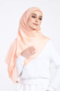 YES DEFECT - YOUR NEW MATE Smooth Satin Silk - Ice Peach