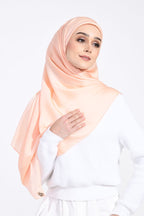 YES DEFECT - YOUR NEW MATE Smooth Satin Silk - Ice Peach