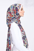 Sample ( Full Wide Pleats Shawl ) FlowerPower - CATS