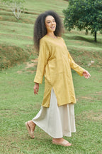 Kira Oversized Cotton Long Top