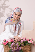 YES ( Square ) SWEETHEART Soft Silk Matte Satin ( FRIENDSHIP )
