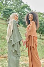 Anya Kaftan Set ( Kaftan Top & Instant Pareo Skirt - Two-Piece Set )