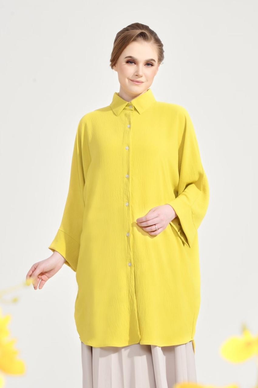 Dal–Mi Oversized Top in Happy Pills