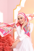 YES ( Full Wide Pleats Shawl ) Soulful Bloom Edition ( Talia )