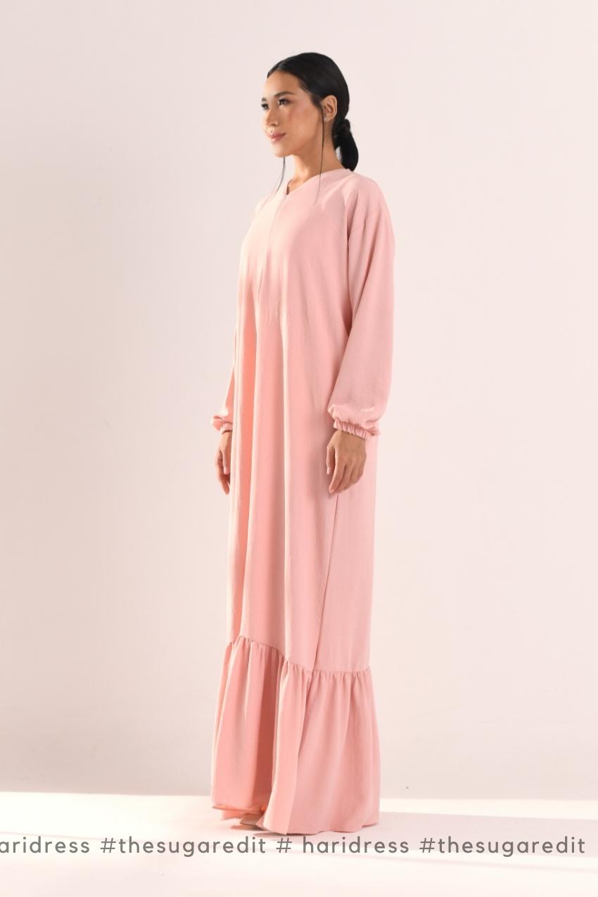 Ha-Ri Dress in Sweetest Pink