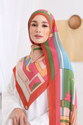 YES LIMITED EDITION ( Full Pleats ) RONA Wide Pleated Shawl ( Kak Lang )