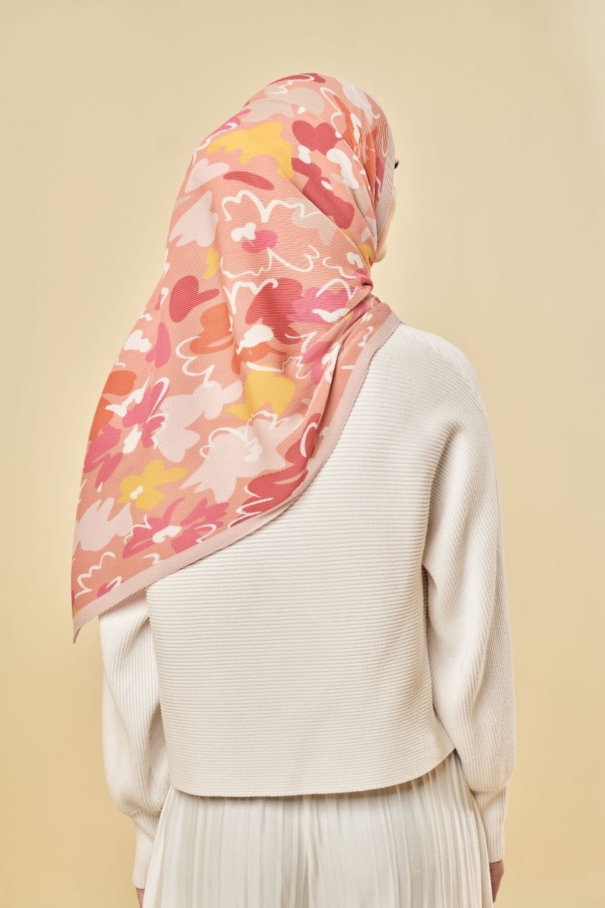 (SAMPLE)(Wide Pleats Scarf) #EverythingSweet in (Sugarcrash)
