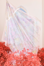 YES ( Japanese Voile Vol2 Square Scarf ) Garden of Hurrem Bloom in ( ESMA )