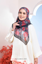 YES ( Japanese Voile Vol2 Square Scarf ) Garden of Hurrem Bloom in ( SOPHIA )