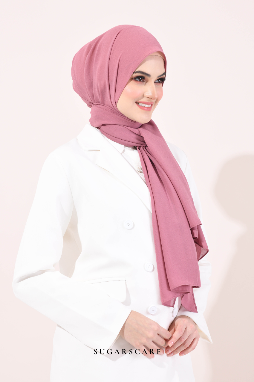 Mindy Paris Chiffon Scarf in ROMANTIC ROSES