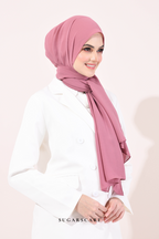 Mindy Paris Chiffon Scarf in ROMANTIC ROSES