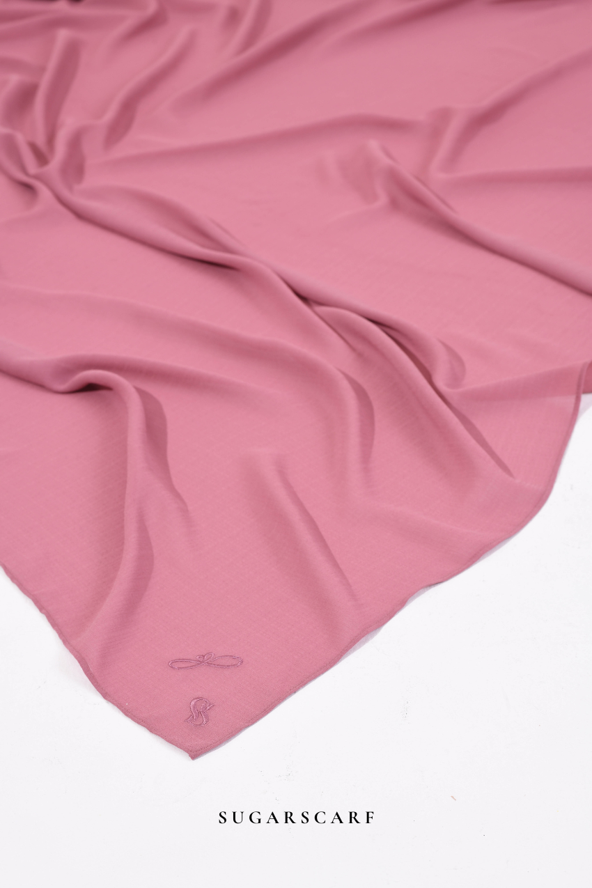 Mindy Paris Chiffon Scarf in ROMANTIC ROSES