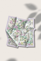 YES DEFECT - ( Square ) Bloom Flair Premium Voile Cotton ( FIRST LOVE )