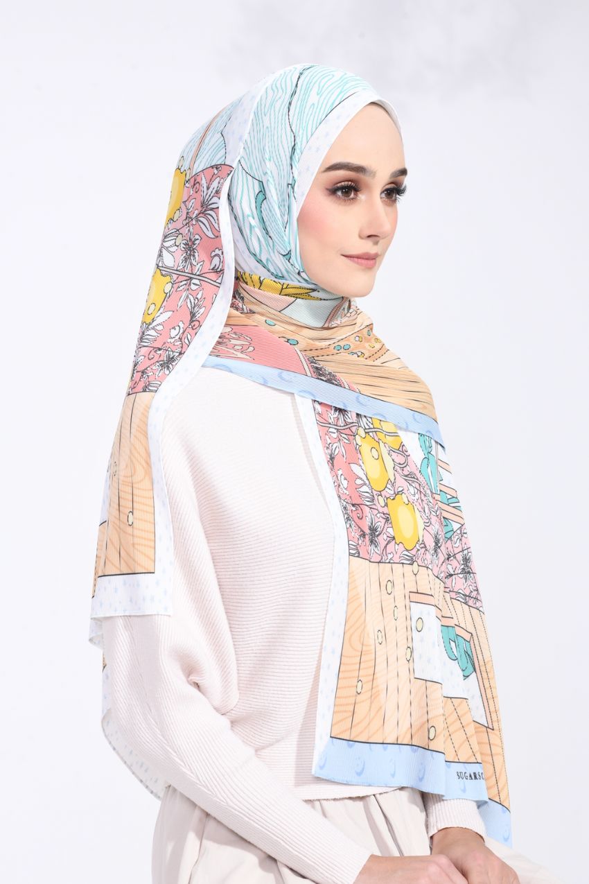 YES ( Full Pleats ) RUMA ( Kenangan BLUE )