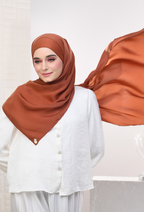 YES DEFECT - YOUR NEW MATE Smooth Satin Silk - Toffee