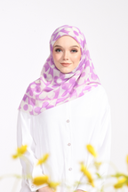 YES DEFECT -  THESUGAREDIT Fiora Flower Series Japanese Voile In Square (BTS )