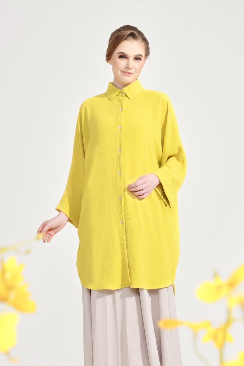 Dal–Mi Oversized Top in Happy Pills