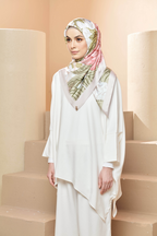 YES ( SQUARE) Blooming Journey in Mixed Satin Silk ( Celebrate )