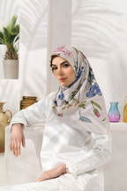 YES Colours of Morocco: Blooming Square in Loyal Ivory