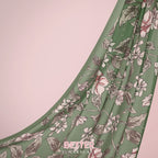 Sample - (Pleated Shawl) Bloom Journey Wide Pleats Scarf In Better