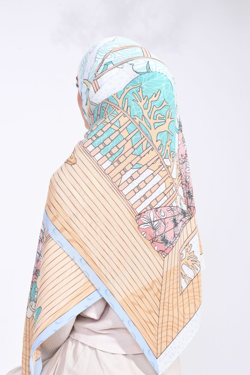 YES ( Full Pleats ) RUMA ( Kenangan BLUE )