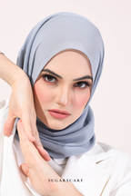 YES DEFECT - Mindy Paris Chiffon Scarf in TOGETHER