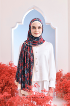 YES ( Full Wide Pleats Shawl ) Garden of Hurrem Bloom in ( SOPHIA )