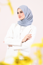 YES DEFECT - Mindy Paris Chiffon Scarf in TOGETHER