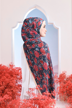 YES ( Full Wide Pleats Shawl ) Garden of Hurrem Bloom in ( SOPHIA )