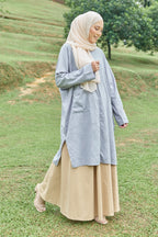 Kira Oversized Cotton Long Top