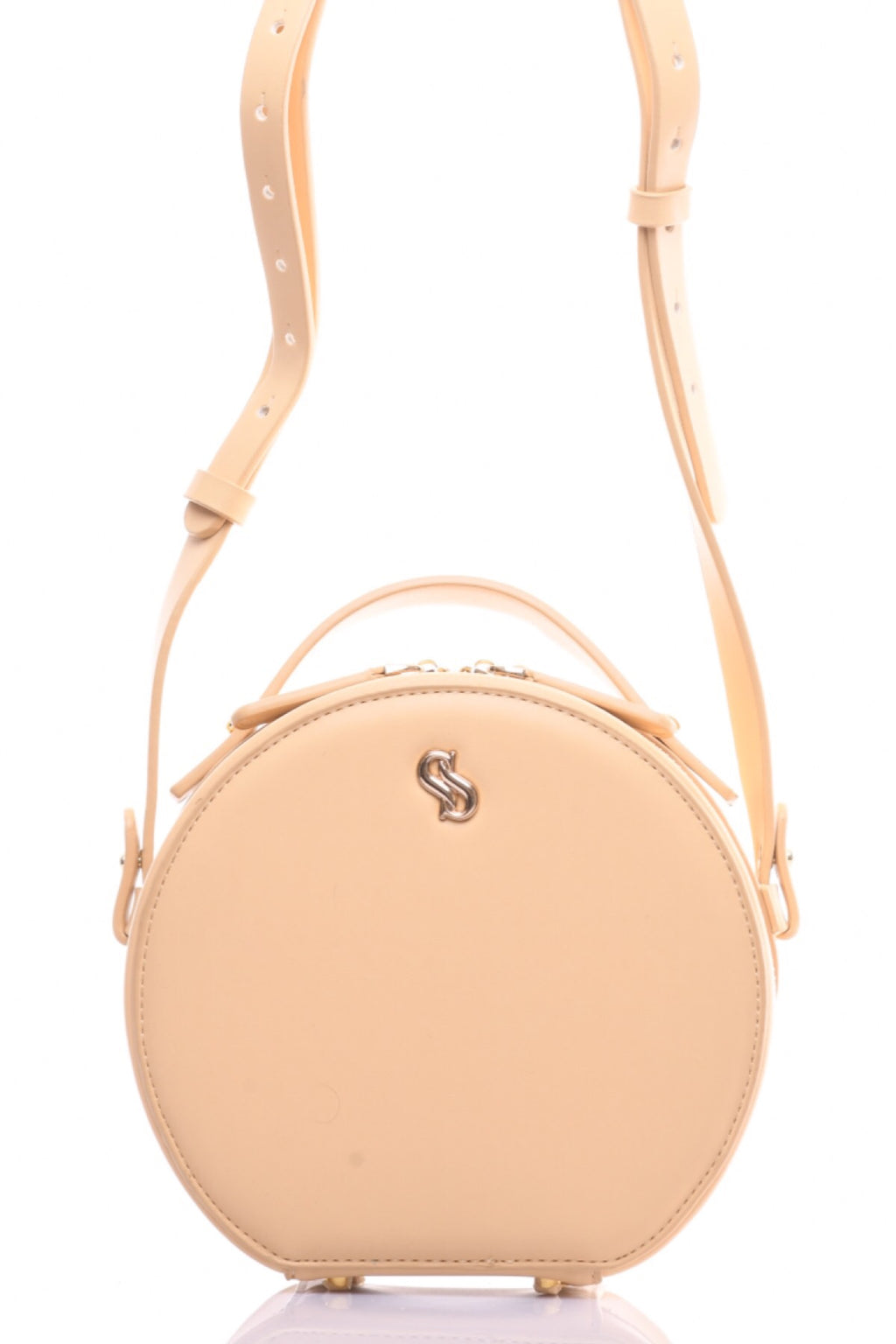 Daneen Round Bag -  Yellow Mushroom
