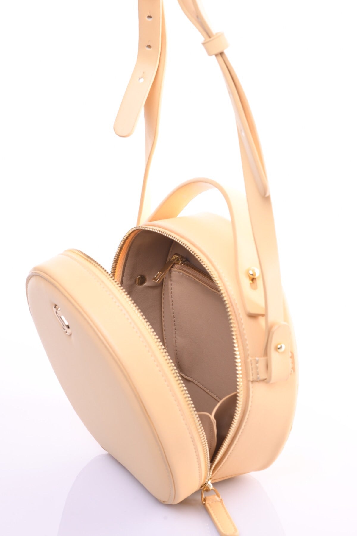 Daneen Round Bag -  Yellow Mushroom