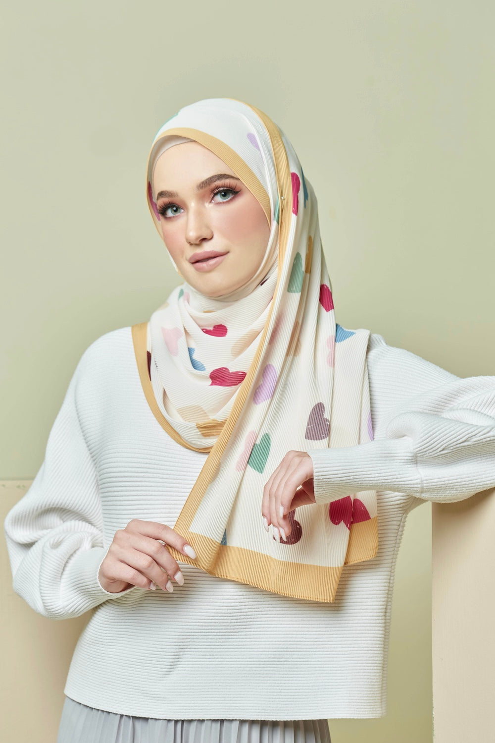 (SAMPLE) (PLEATS WIDE) #EyeCandyLove in EatPrayLove