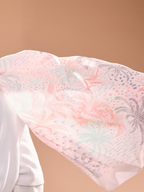 YES Tropical Lux Mixed Satin Silk ( Shawl ) - Manukan
