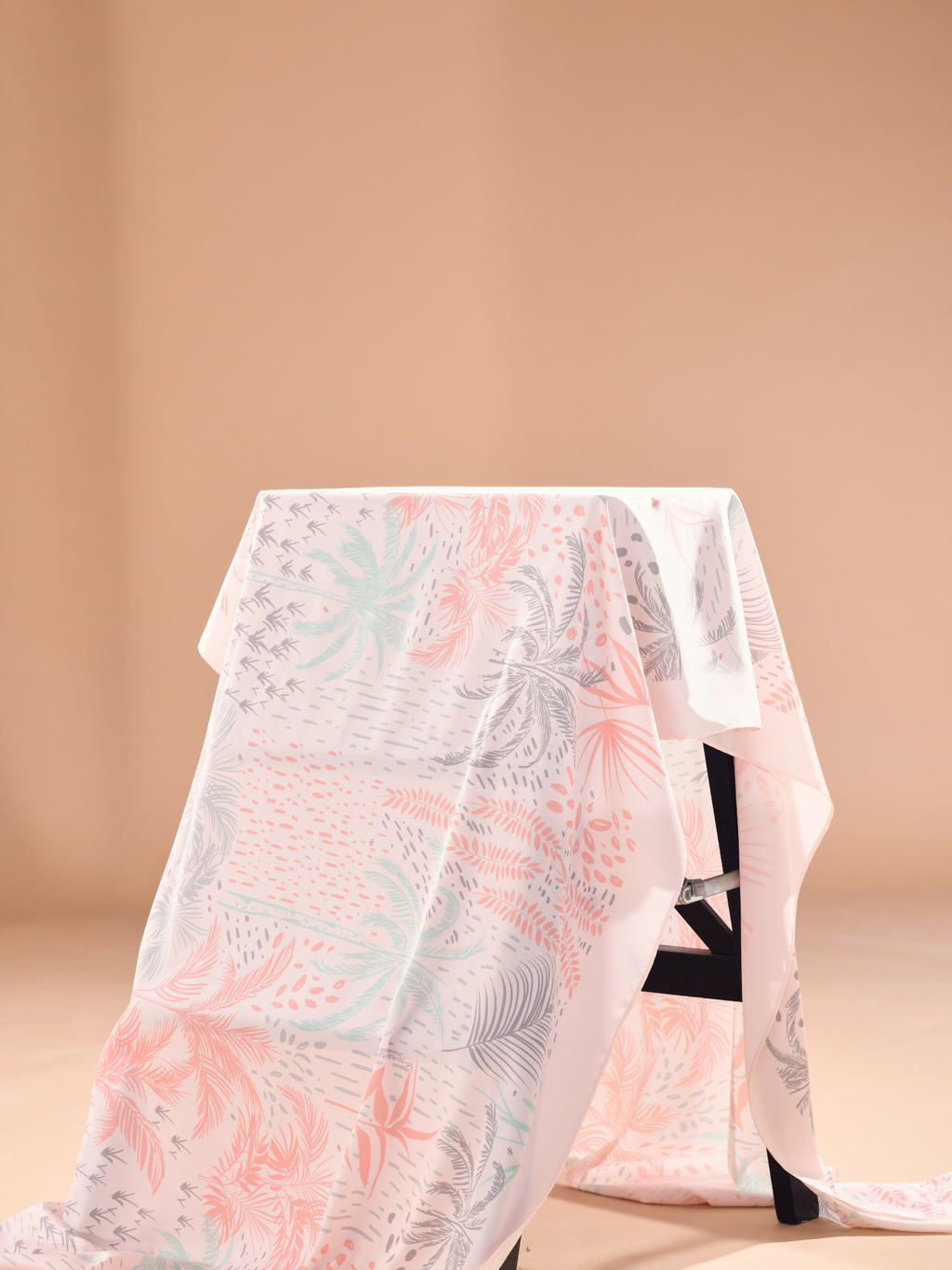 YES Tropical Lux Mixed Satin Silk ( Shawl ) - Manukan