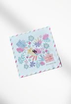 YES DEFECT - Long Shawl Mixed Satin Silk ( Hello Gorgeous In Hello In Pink)